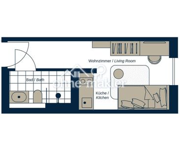 Studio-Apartment | All inklusive Rent - Foto 1
