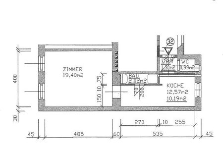 Helle, unbefristete Singlewohnung - Foto 5