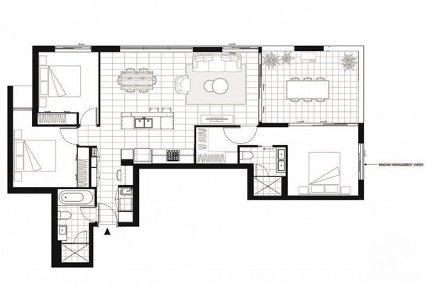 Furnished 3 Bed 2 Bath Apartment West End - Photo 1