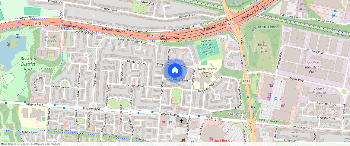 Evelyn Denington Road, London E6