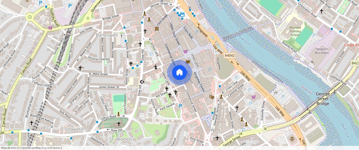 Commercial Street, Newport NP20