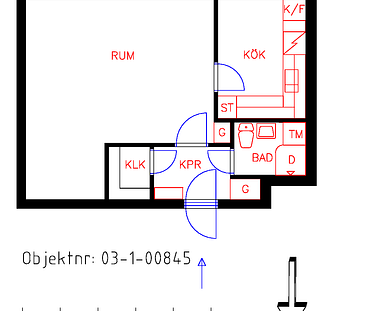 Norra Bergvägen 13B - Foto 1