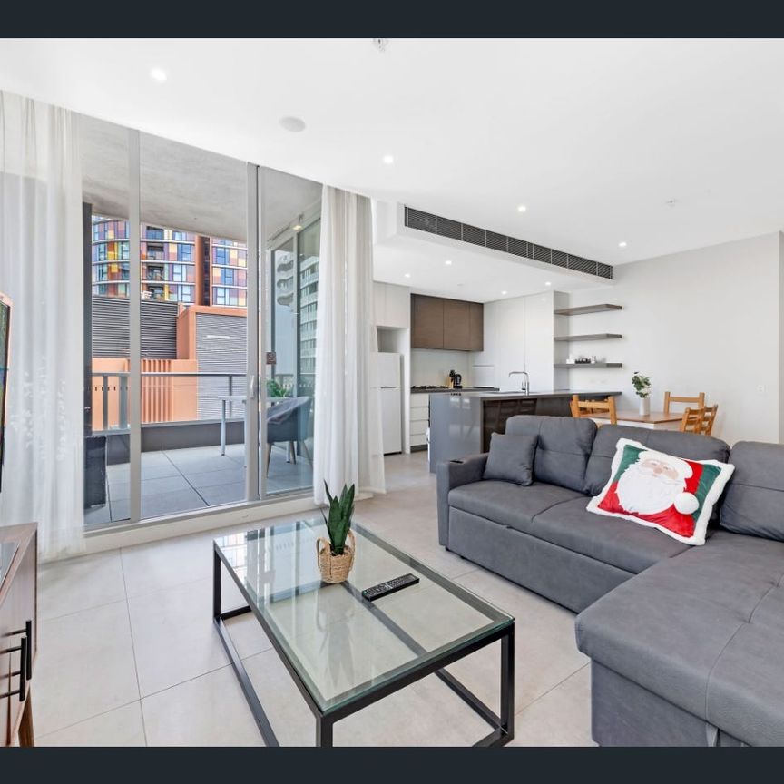 Fully Furnished Luxury 2 bedroom apartment. Great location at Green Square Station! - Photo 1