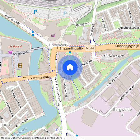 Hoornwerk, 7417 ZA, Verlengde Kazernestraat, Deventer