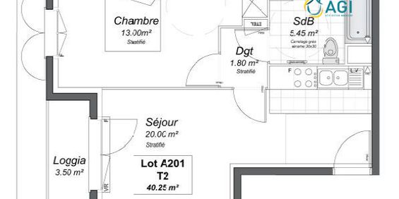 Appartement T2 avec balcon et parking - Photo 3