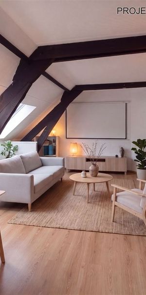 Duplex te huur in Sint-Gillis voor € 1.150 met 1 slaapkamer - foto 1