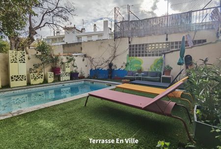 Panier - Duplex Type 4 meublé - Terrasse, jardin et piscine - 2 450 € - Photo 5