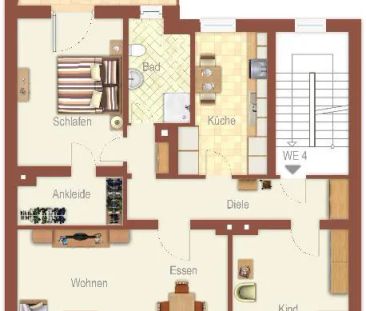 Geräumige 3-Zimmer-Wohnung mit Balkon im Herzen von Opladen - Foto 6