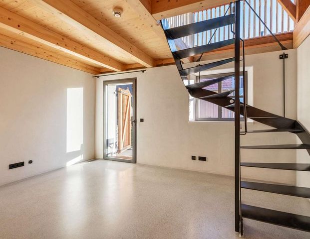 Tradition neu interpretiert: 3,5-Zimmer-Maisonette-Wohnung in historischem Bauernhaus - Foto 1