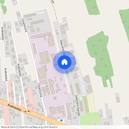 ul. Dworskie Ogrody, Przybyszówka, Rzeszów, podkarpackie