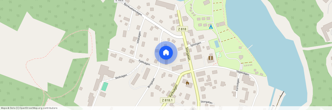 Gäddede, Jämtland, Strömsund, Fjällvägen 4 D