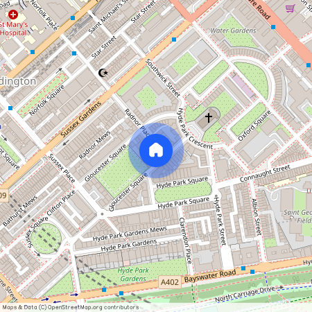 Gloucester Square, W2, London