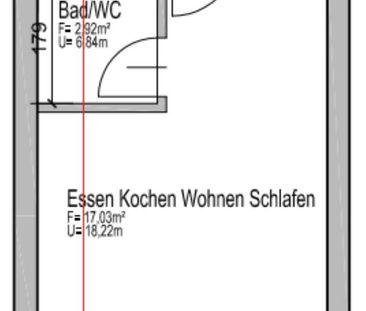 Bei XXX-Lutz, Singlewohnung - Photo 6