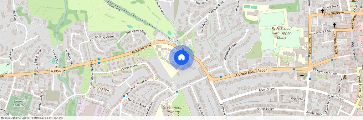 St Vincents Cottages, Binstead Road