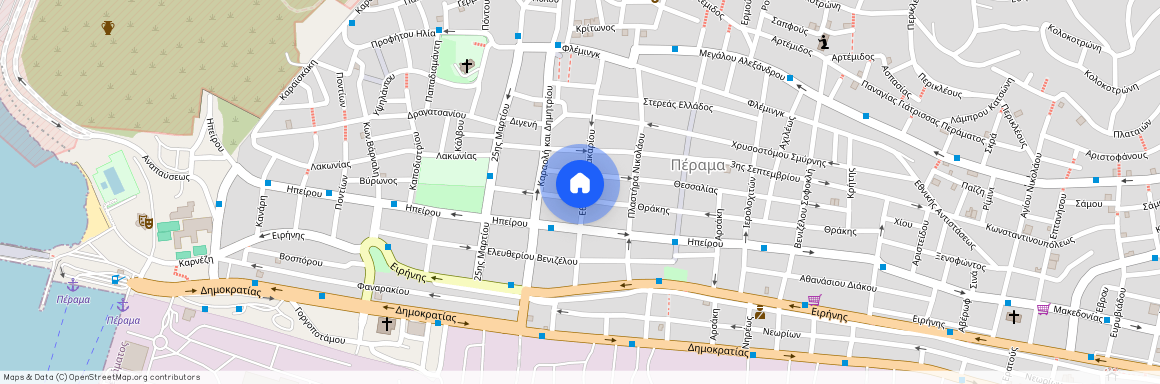 Εθνάρχου Μακαρίου, 17 188 63 Πέραμα, Κέντρο (Πέραμα)