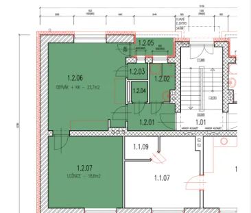 Pronájem bytu 2+kk, 56,5 m - Фото 4