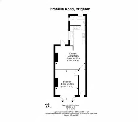 1 bedroom apartment to rent - Photo 1