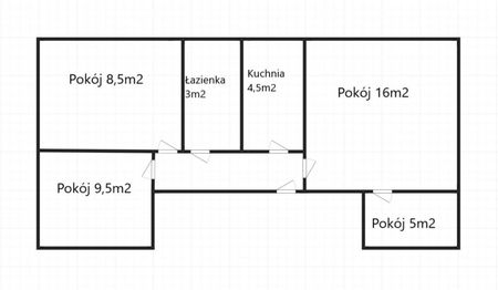 52m2/4 pokoje/Metro Słodowiec - Zdjęcie 3