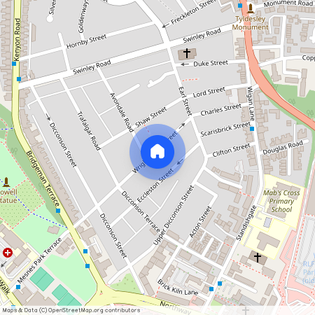 *En-Suite Room.Wrightington Street.Wigan, Manchester