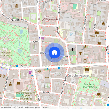 ul. Jasna, Śródmieście, Lublin, lubelskie
