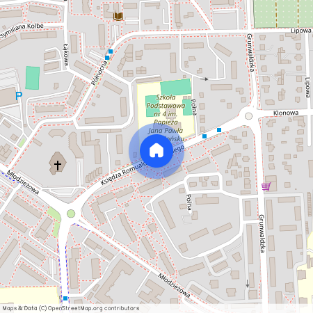 ul. ks. Romualda Jaworskiego, Płońsk, płoński, mazowieckie