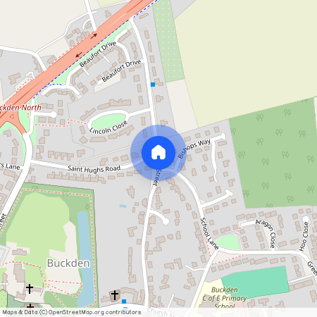 PE19, Buckden, Silver Street