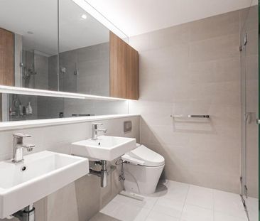 Luxury brand new 1 bedroom+1 large study with door with 2 bathrooms - Photo 5