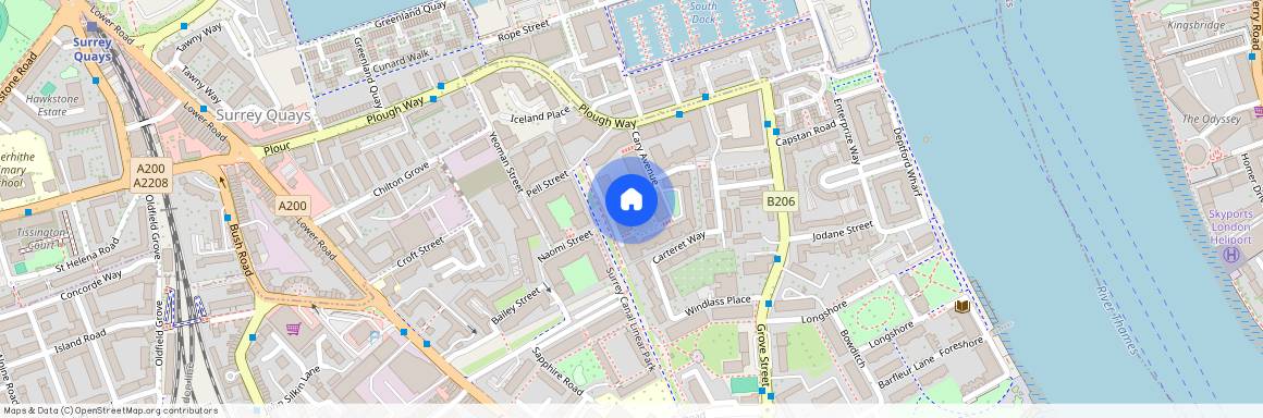 Whiting Way, Surrey Quays, SE16