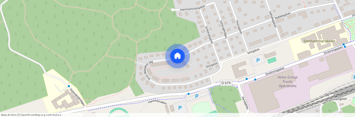 Prins Wilhelms väg, Flen