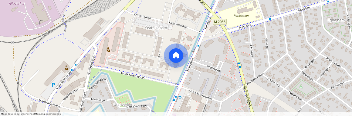 Kristianstad, Skåne, Östra Kaserngatan 4 B