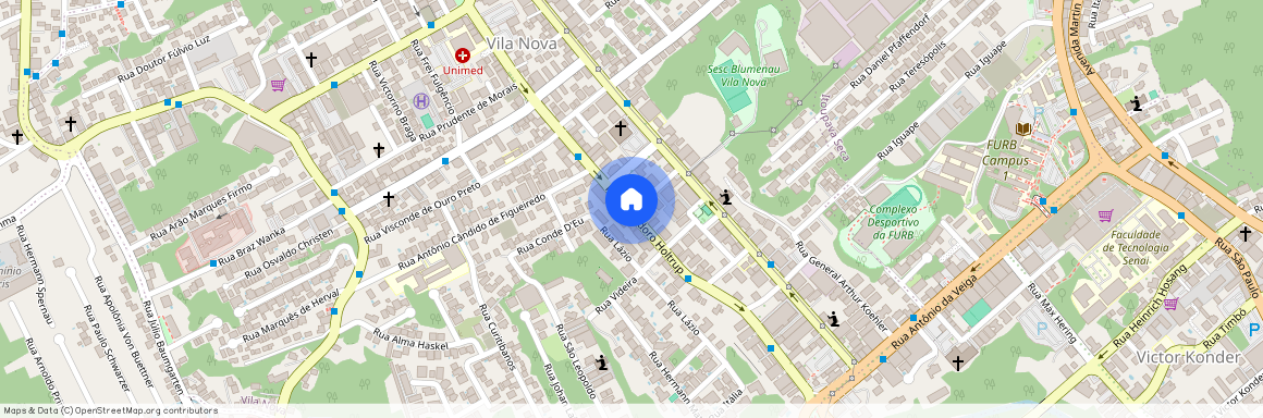 Rua Theodoro Holtrup, Vila Nova, SC, Blumenau