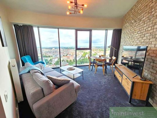 Komfortowy i wyposażony apartament w Hanza Tower - Фото 1