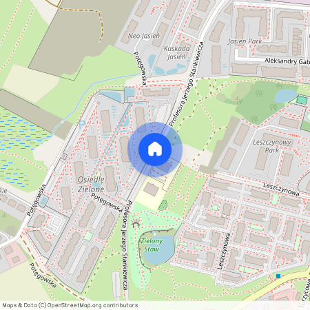 ul. Potęgowska, Jasień, Gdańsk, pomorskie