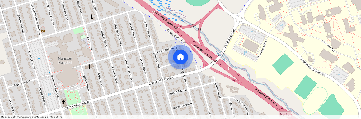 1 623 High, Moncton, NB, E1C 6G3, Canada