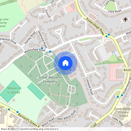 Elmley Close, Malvern, WR14