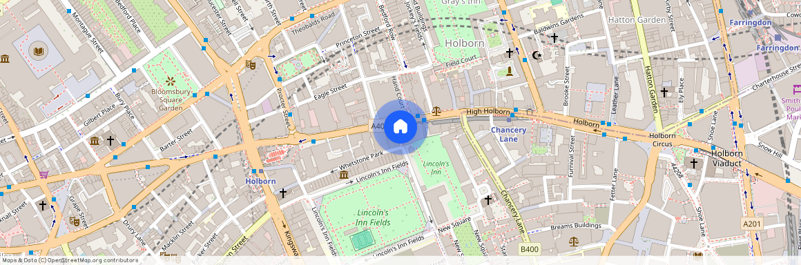 Great Turnstile, Fitzrovia & Covent Garden, WC1V