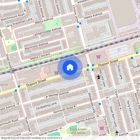 500 Dupont Street, 708, Toronto, ON M6G 1Y7