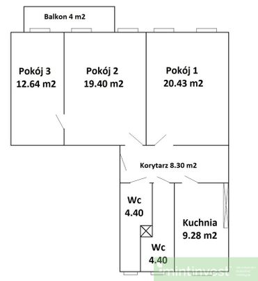 Mieszkanie pracownicze, dla 10-12 osób, centrum - Фото 1