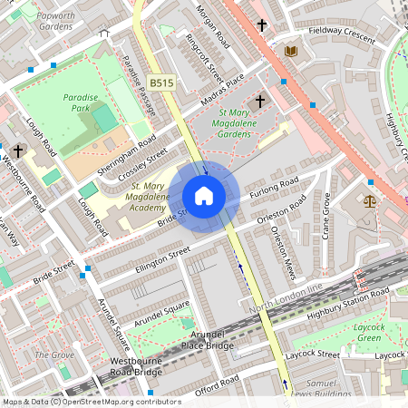 Bride Street, Islington, London, N7 8PY, UK