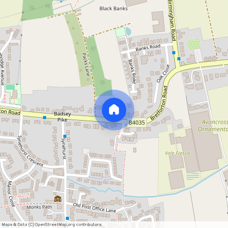 Bretforton Road, Badsey, Evesham, Worcestershire, WR11