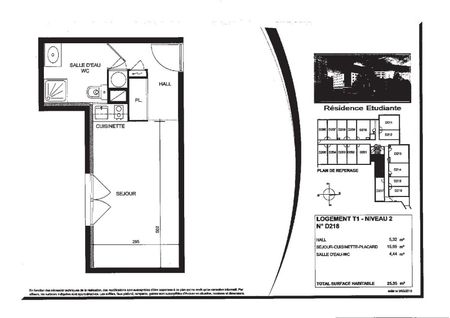 Location Appartement 1 pièce 25m² CALUIRE ET CUIRE 69300 - Photo 4
