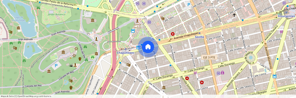 Edificio Megatravel, Avenida Chapultepec 540, Roma Norte, 06700 Mexico City, CMX, Mexico