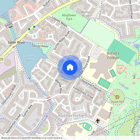 Dock Hill Avenue, Rotherhithe, SE16