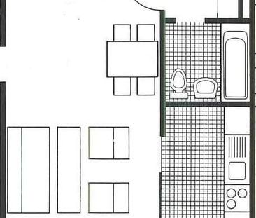 1 Zimmer, 33 m², EG - Foto 4