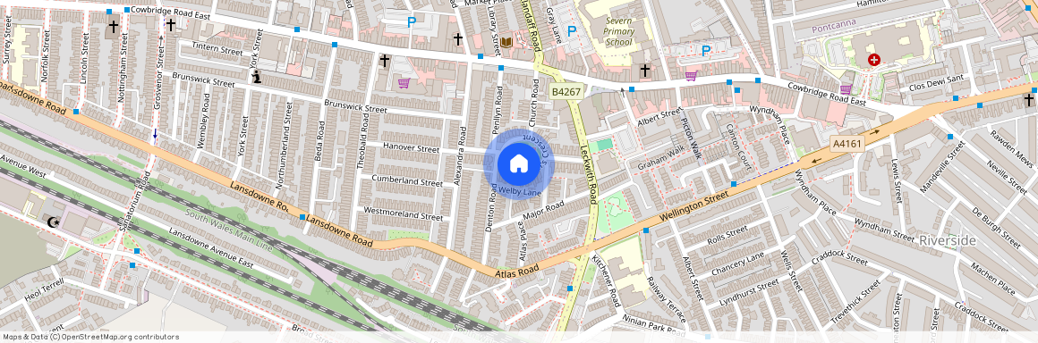 St Johns Crescent, Canton, Cardiff