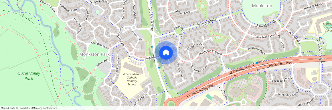 Tewkesbury Lane, Monkston, Milton Keynes, MK10