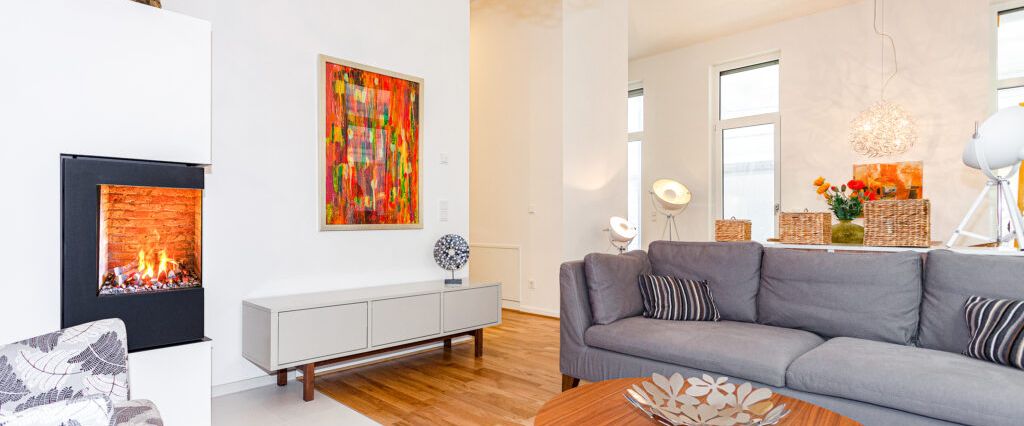 Attraktive 3-Zimmer-Erdgeschosswohnung mit Terrasse und Kamin! - Photo 1