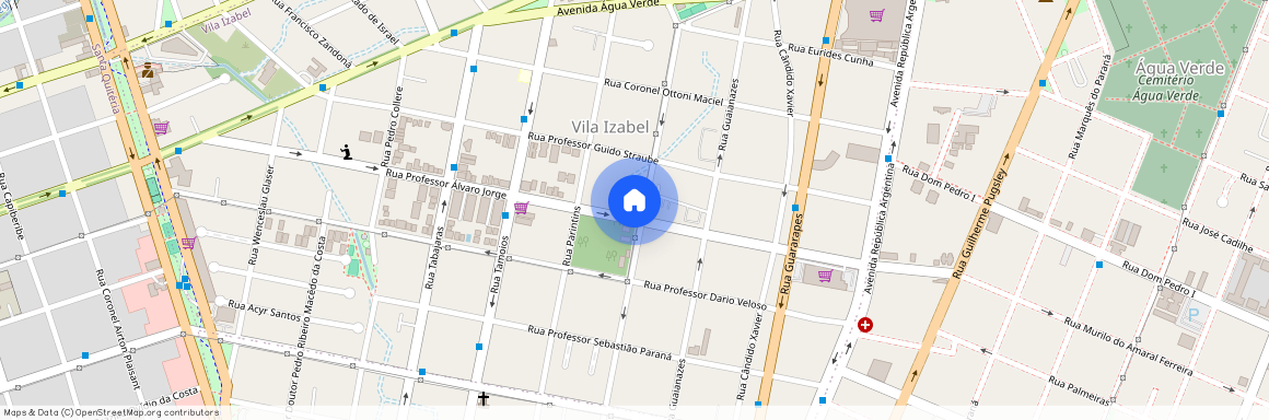 Rua Bororós - apartamento 304, Vila Izabel - Curitiba - PR, Locação