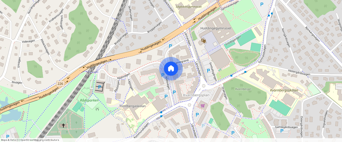 Rådsvägen **, Sjödalen-Fullersta