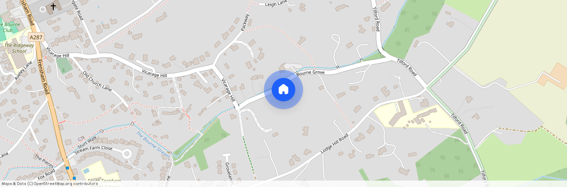 Bourne Grove, Lower Bourne, Farnham, GU10